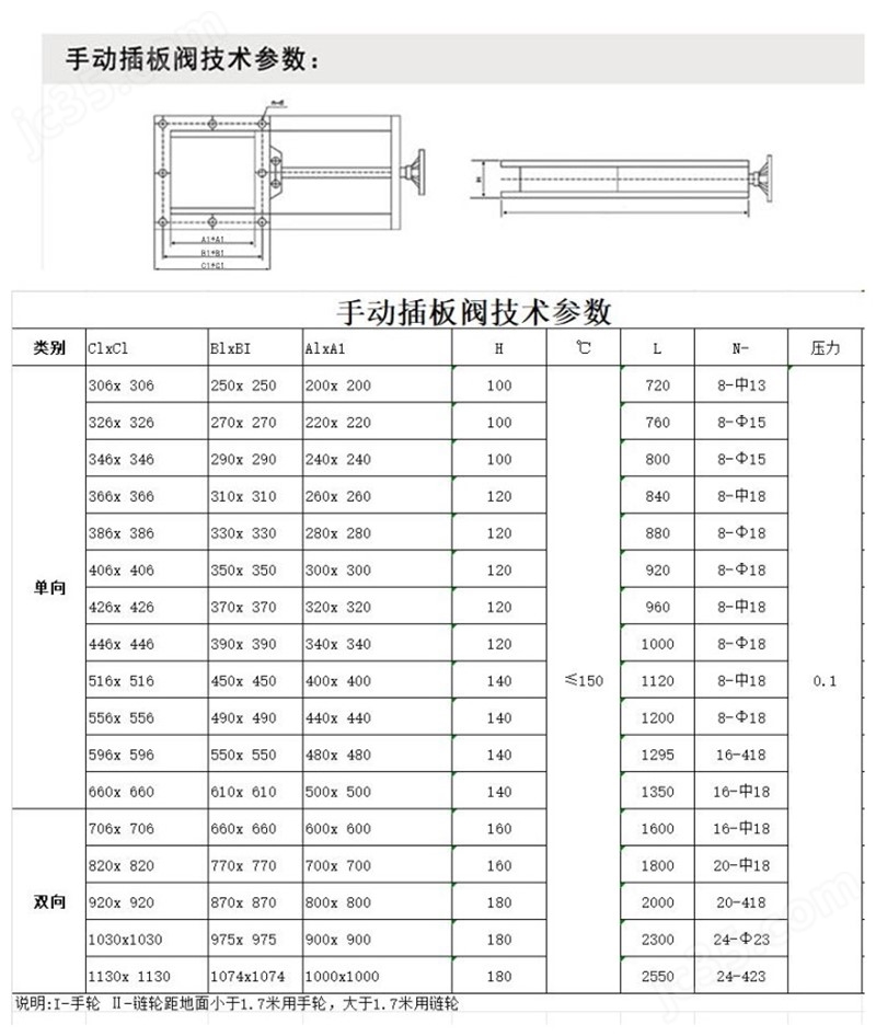 DN200星型给料器刀型闸门方口插板阀(图2)